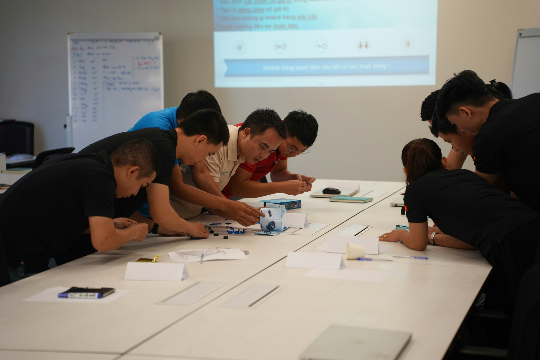 Team planning next steps for Digital platform for managing and automating urban planning permits, payments, and inspections for developers and contractors